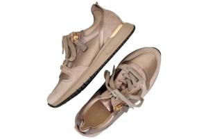 GABOR 76.446.65 beige sneaker - www.claessensschoenen.nl
