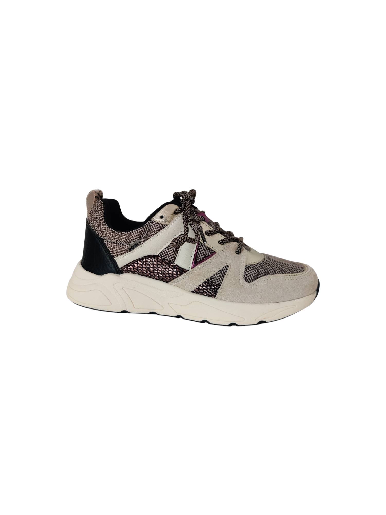 POELMAN C18582X9PSH46 beige sneaker - www.claessensschoenen.nl