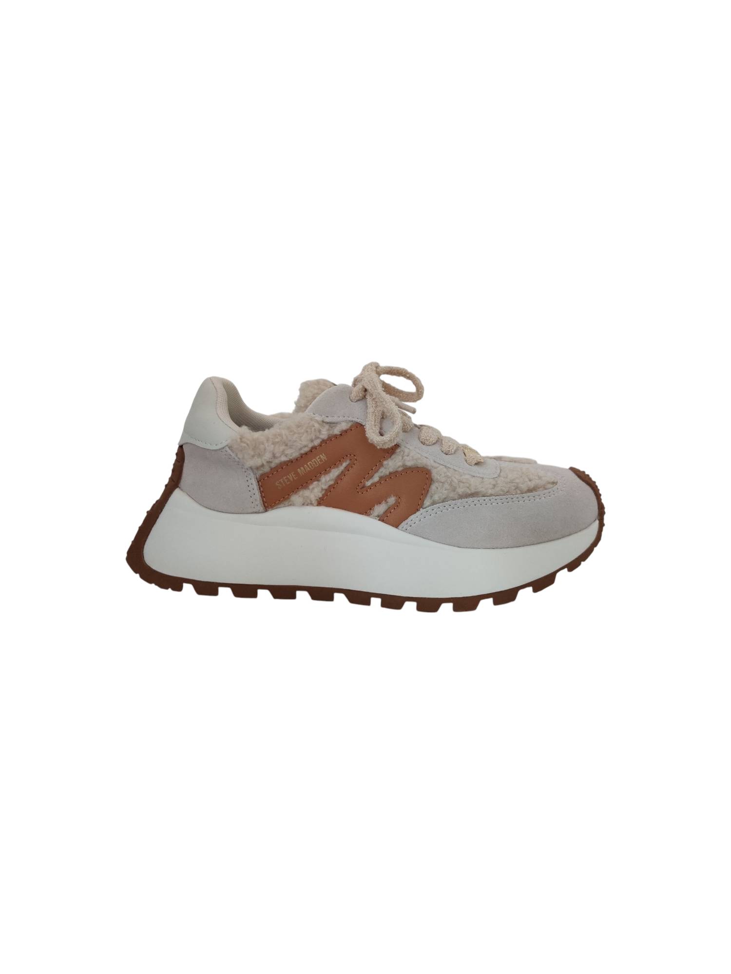 STEVE MADDEN 11005003 beige sneaker - www.claessensschoenen.nl