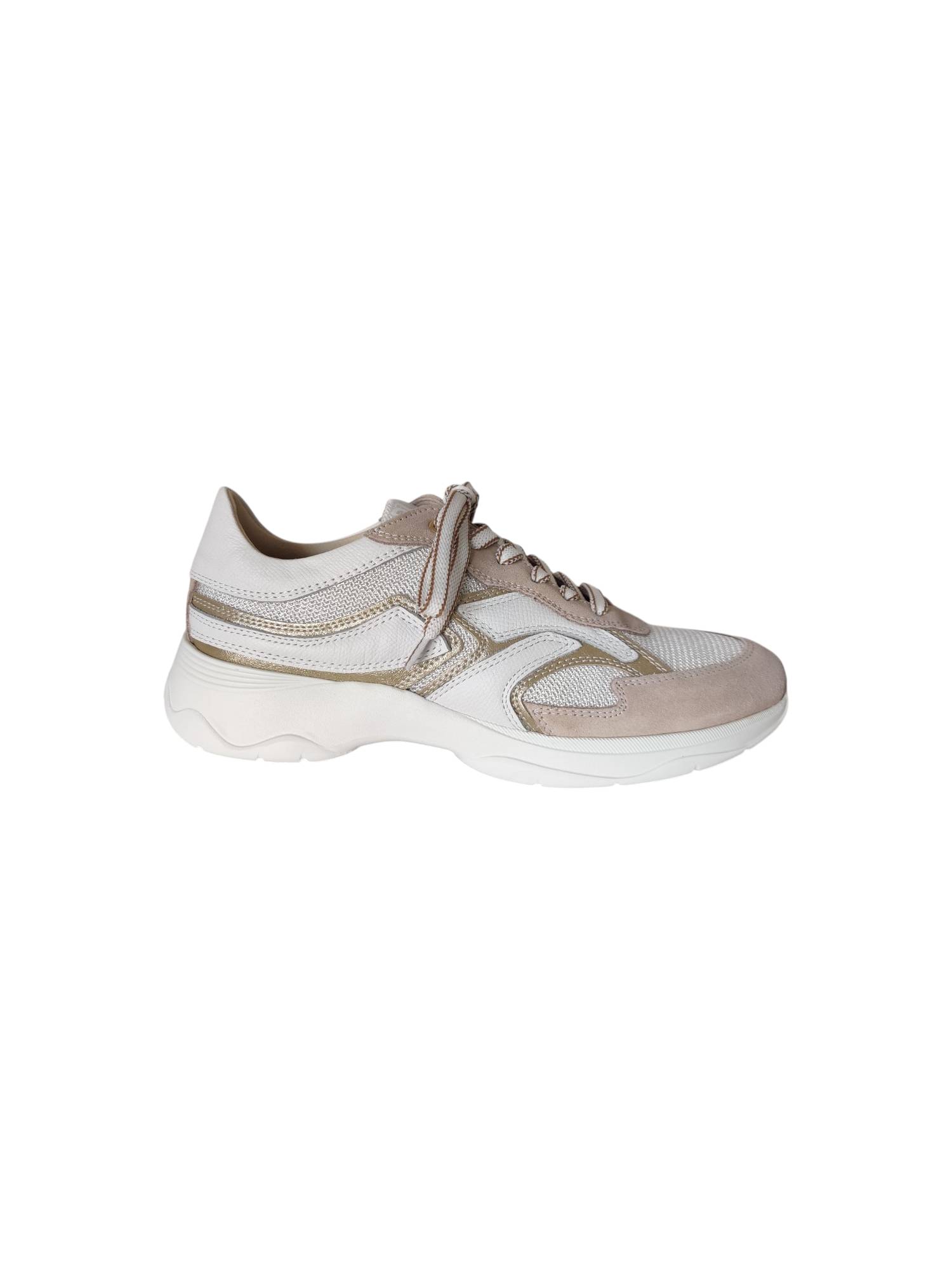 DL SPORT 6540 beige sneaker - www.claessensschoenen.nl
