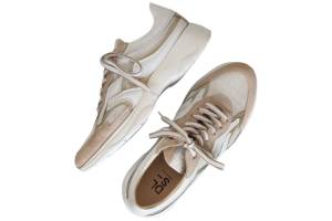 DL SPORT 6540 beige sneaker - www.claessensschoenen.nl