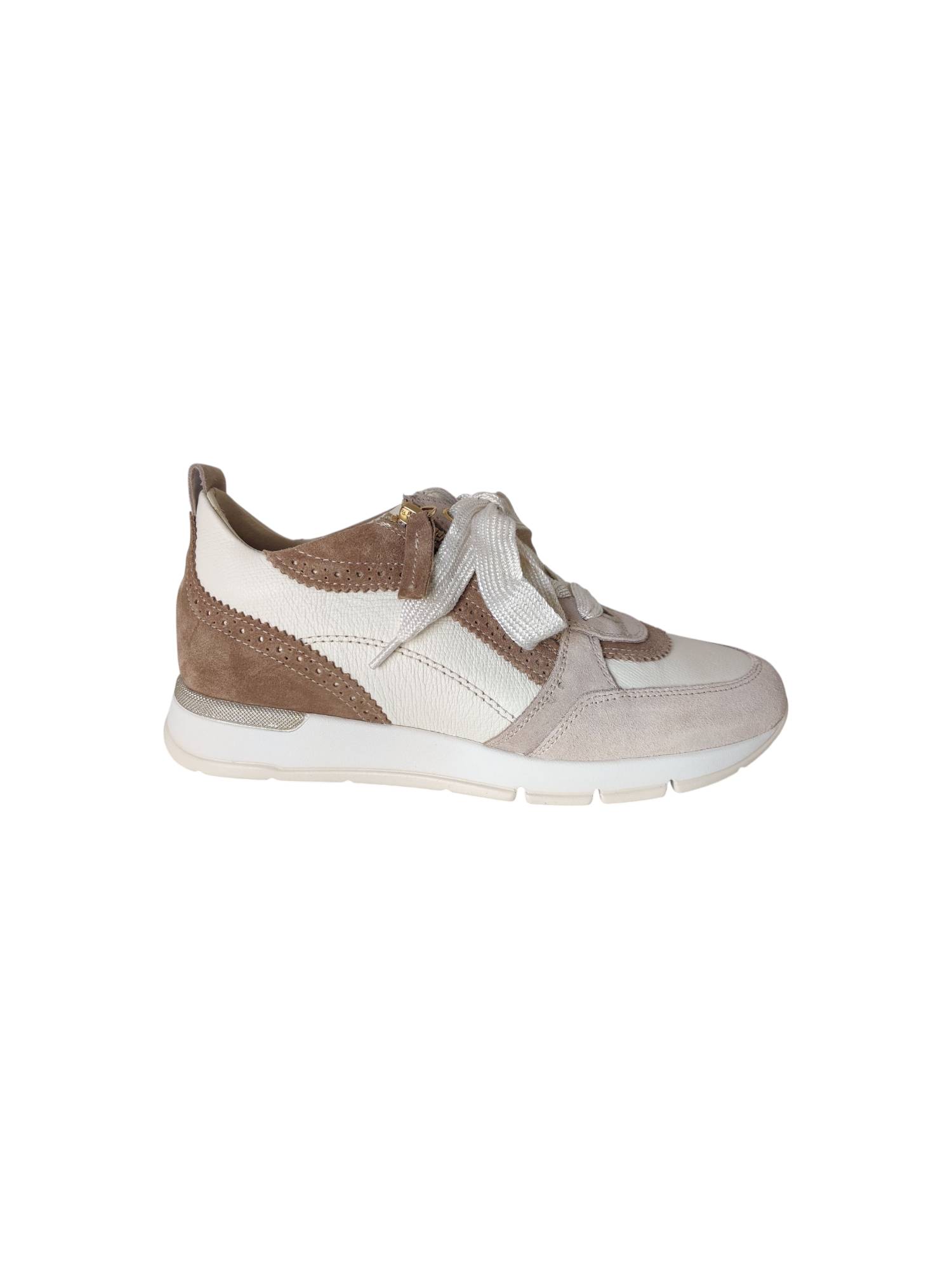 DL SPORT 6523 beige sneaker - www.claessensschoenen.nl
