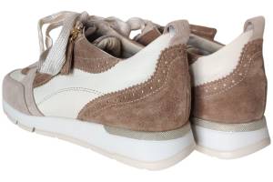 DL SPORT 6523 beige sneaker - www.claessensschoenen.nl
