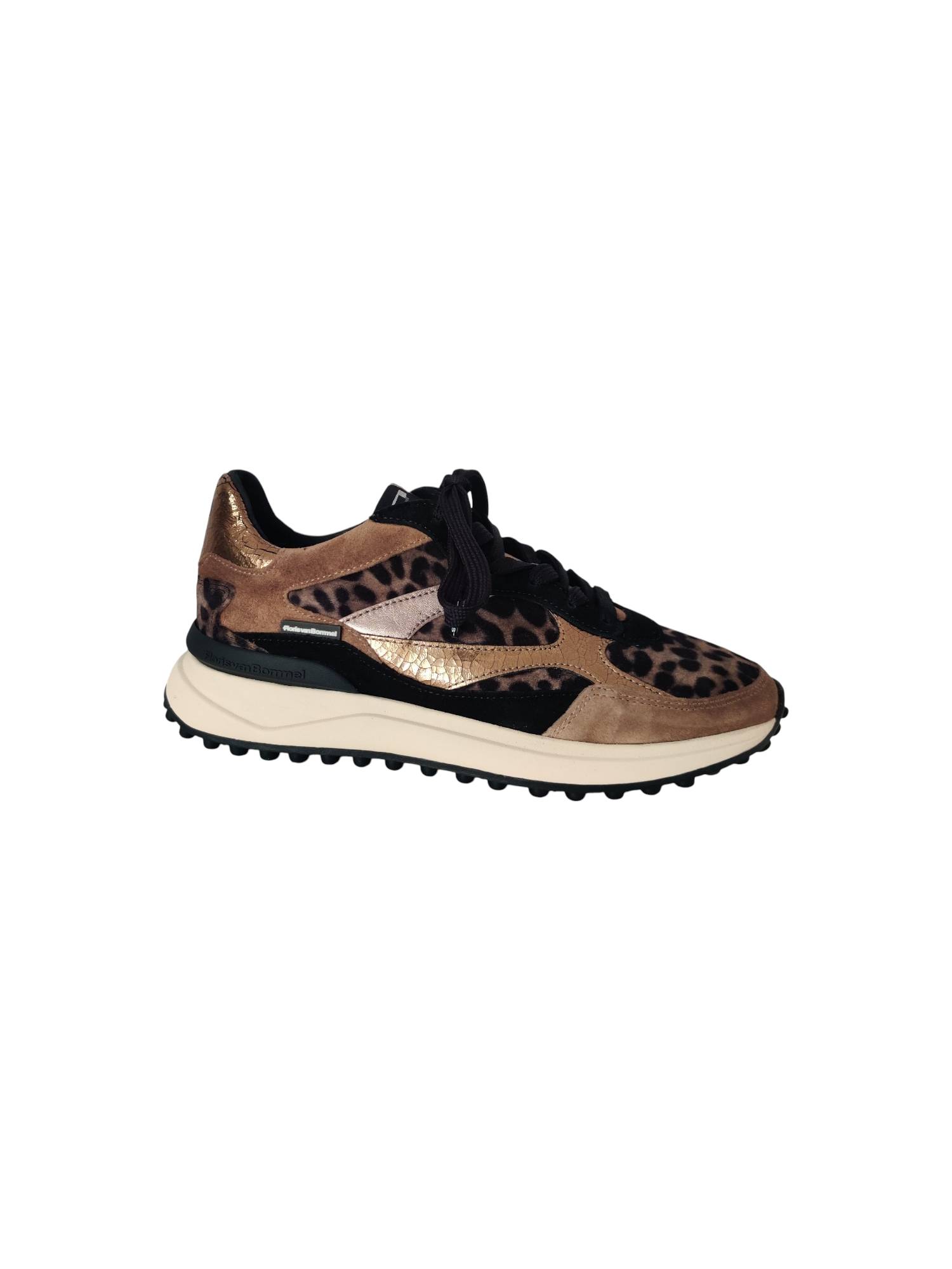 FLORIS VAN BOMMEL 10085-34-01 taupe sneaker - www.claessensschoenen.nl