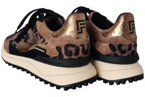 FLORIS VAN BOMMEL 10085-34-01 taupe sneaker - www.claessensschoenen.nl