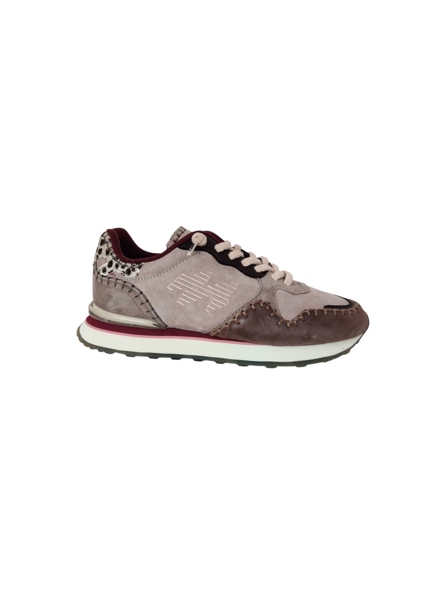 MARIPE AMSTERDAM 11 taupe sneaker - www.claessensschoenen.nl
