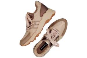 HISPANITAS HI254369 taupe sneaker - www.claessensschoenen.nl