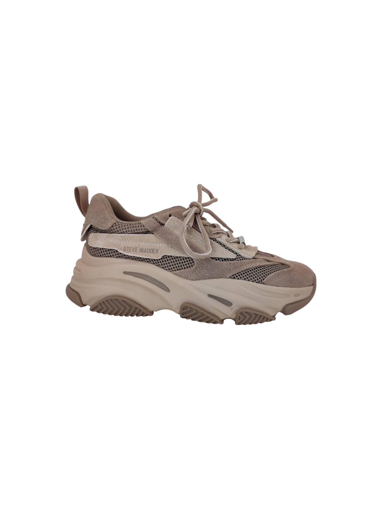 STEVE MADDEN SM 19000033 taupe sneaker - www.claessensschoenen.nl