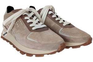 FLORIS VAN BOMMEL 10084-34-01  BLOKKI taupe sneaker - www.claessensschoenen.nl