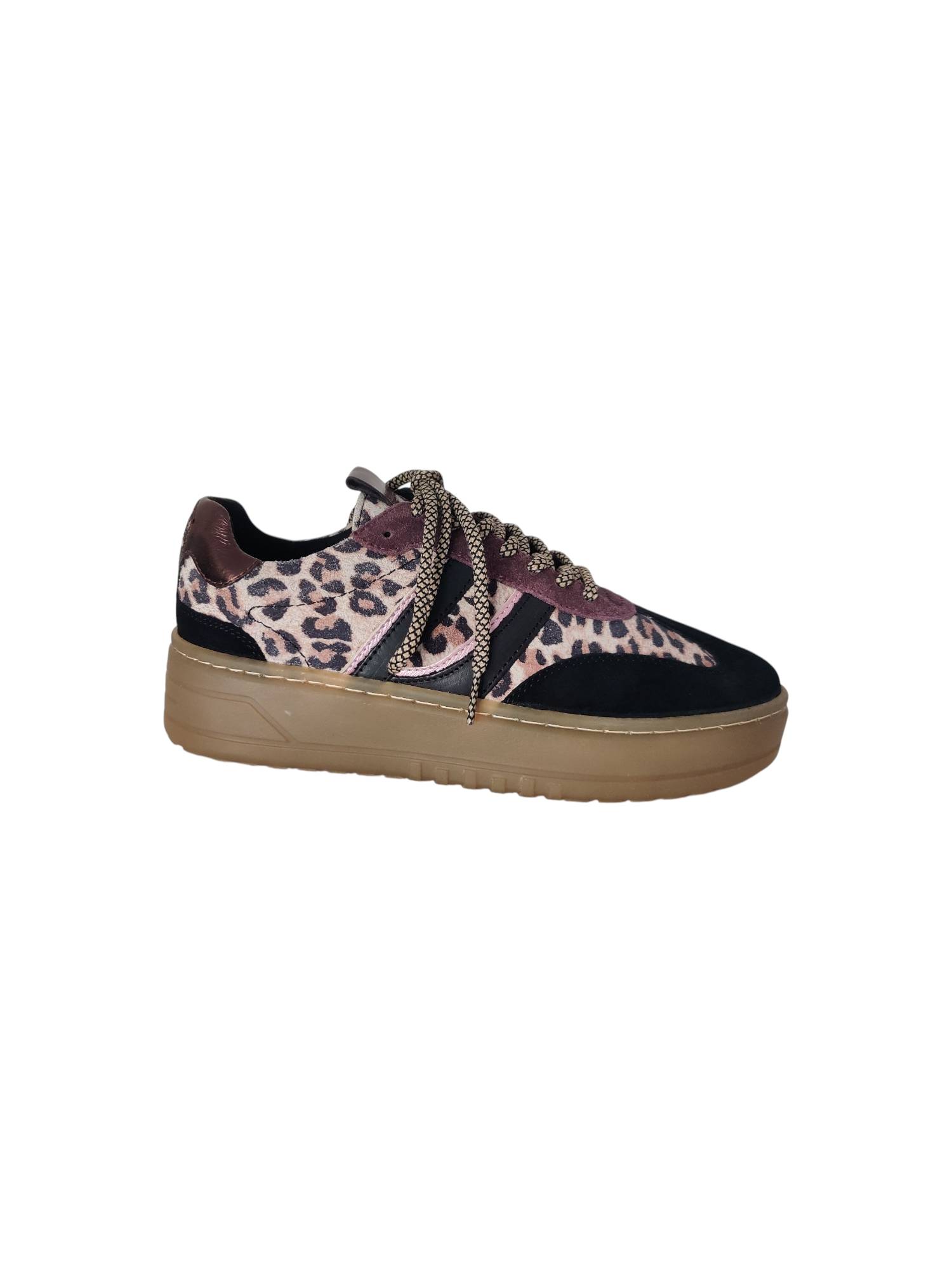 POELMAN LPANEMONE-49POE1 bruin sneaker - www.claessensschoenen.nl