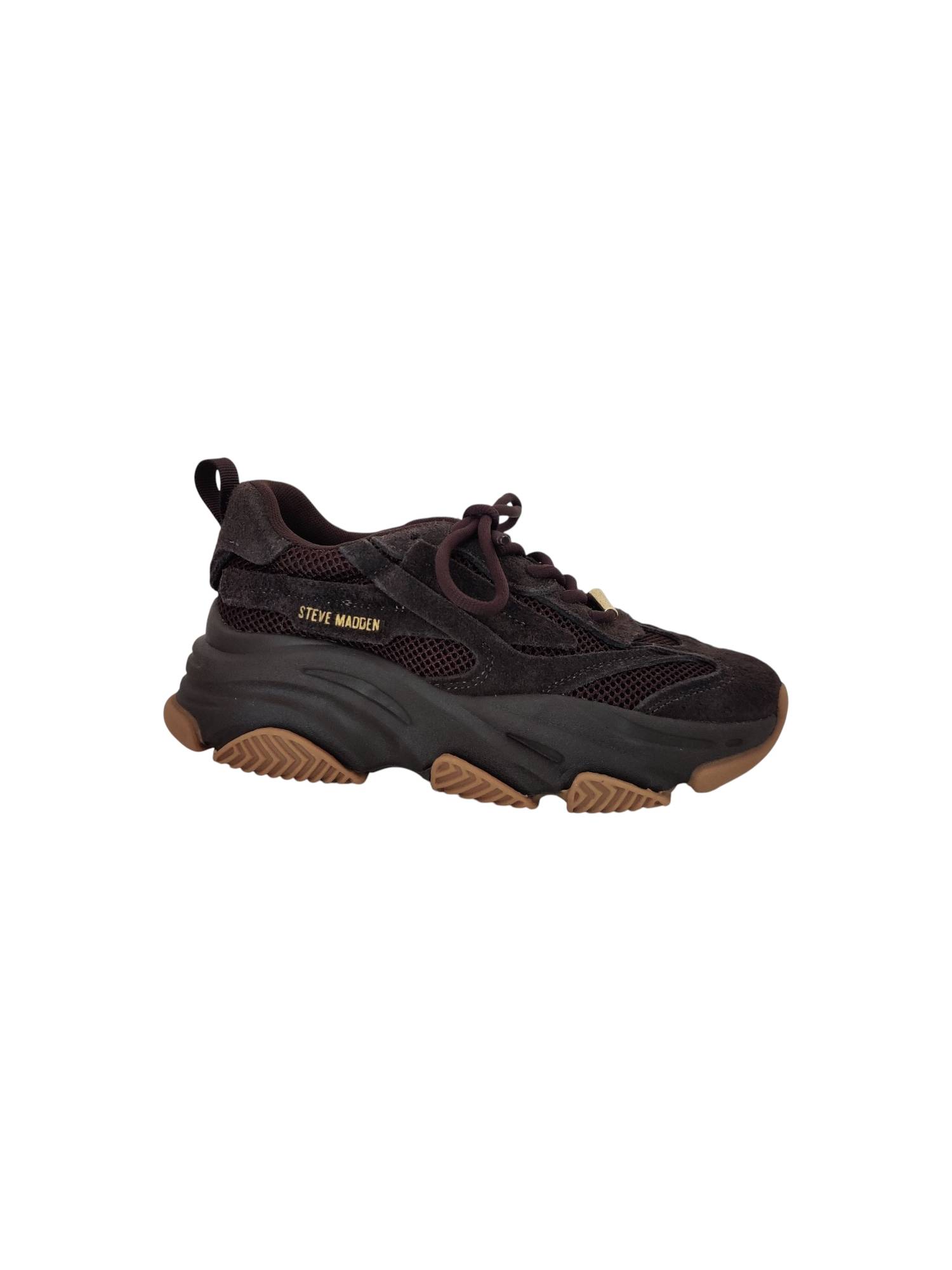 STEVE MADDEN SM 19000033 bruin sneaker - www.claessensschoenen.nl