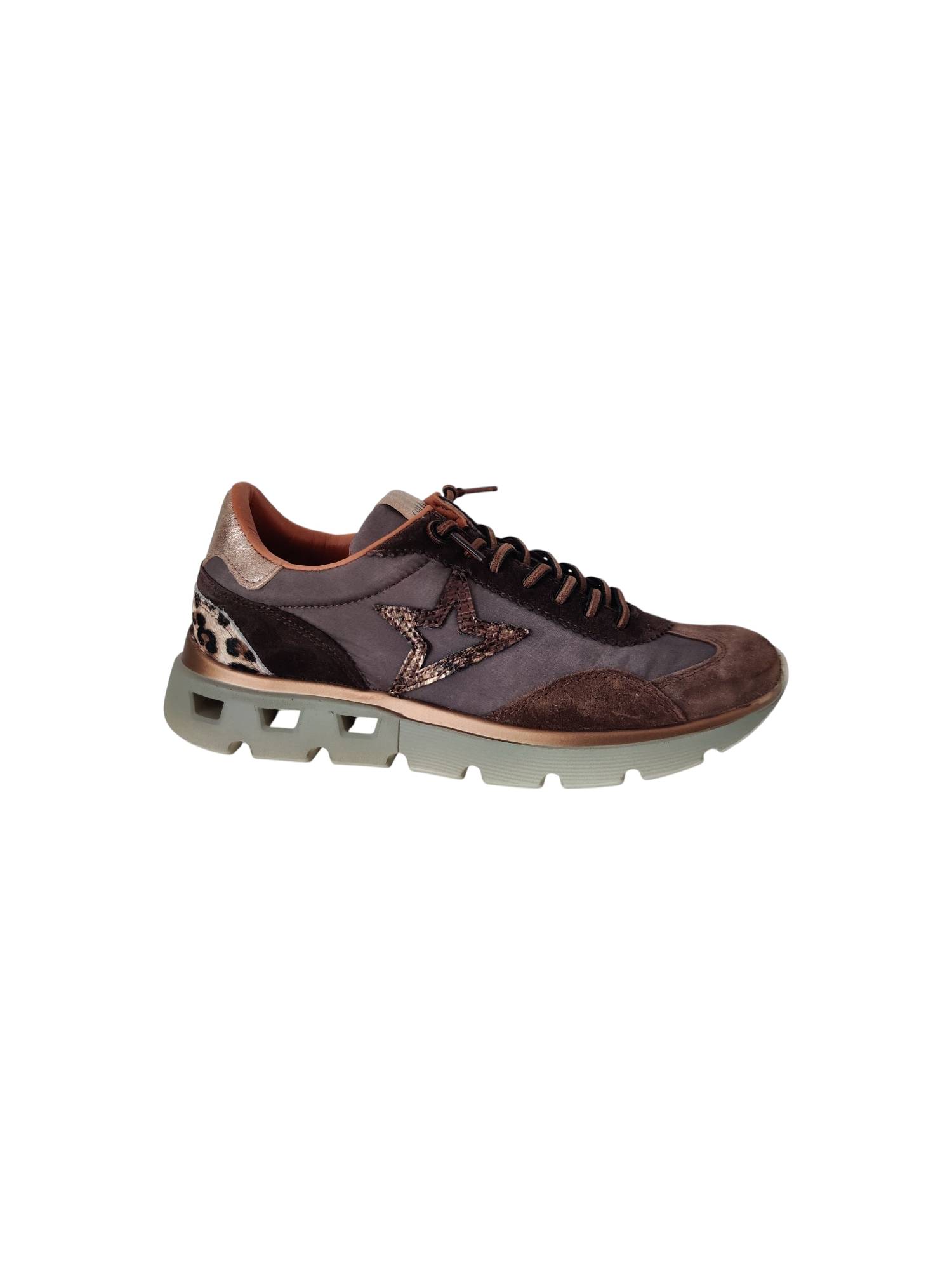 CETTI C 1295 bruin sneaker - www.claessensschoenen.nl