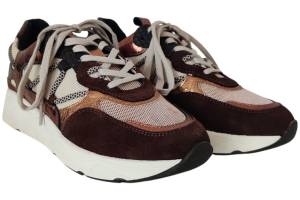 POELMAN LPCIROP-06POE2 bruin sneaker - www.claessensschoenen.nl