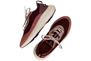 HOFF TRAVELER BURGUNDY bordeaux sneaker - www.claessensschoenen.nl