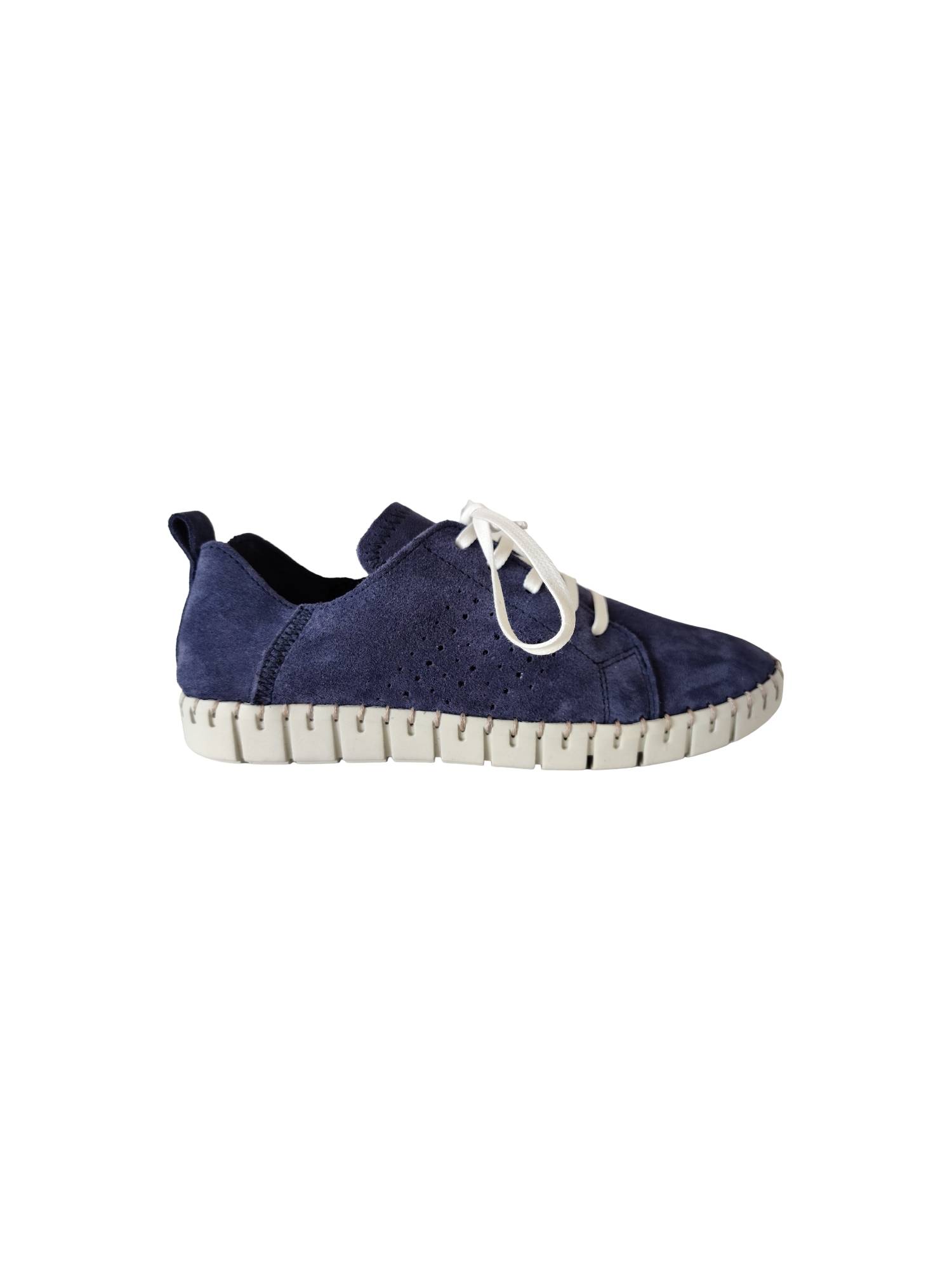 FABIOLAS 26600 blauw veterschoen - www.claessensschoenen.nl