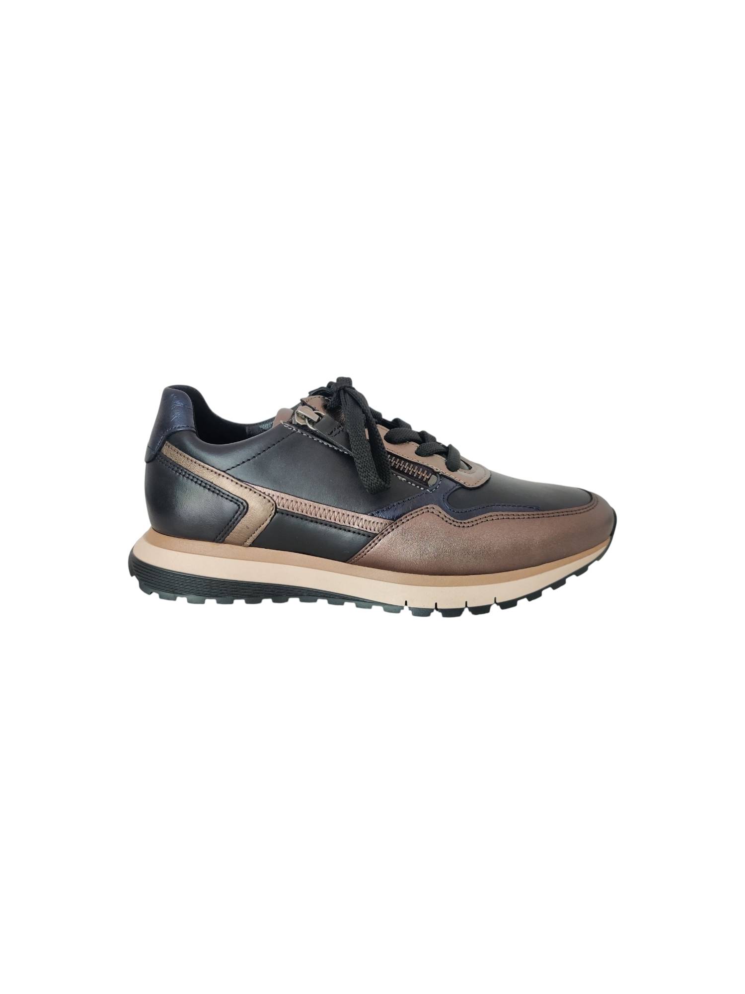 GABOR 76.378.57 blauw sneaker - www.claessensschoenen.nl