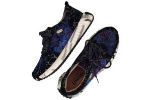 LAURA VITA BURTON 38 blauw sneaker - www.claessensschoenen.nl