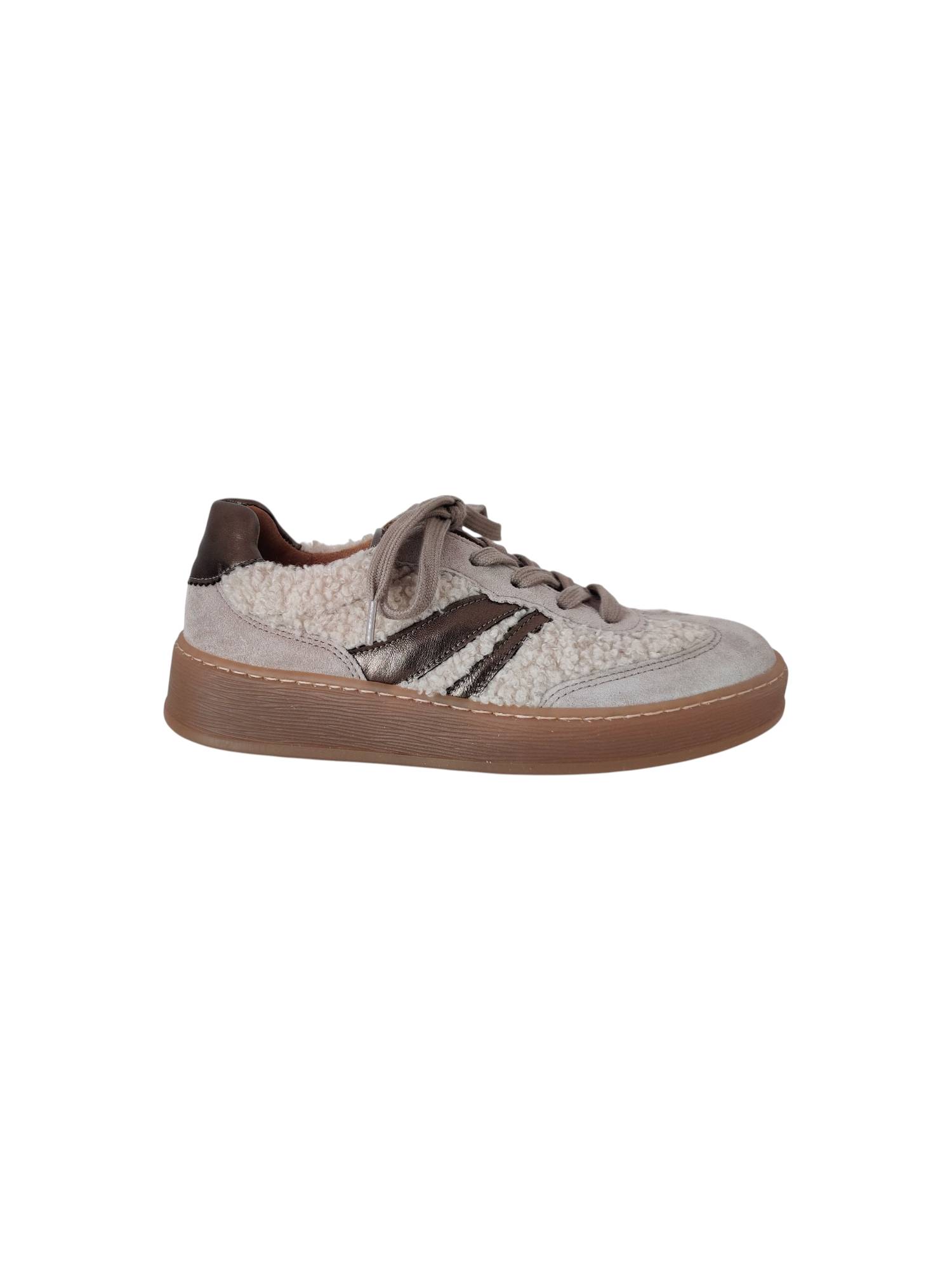 GABOR 76.475.61 licht grijs sneaker - www.claessensschoenen.nl