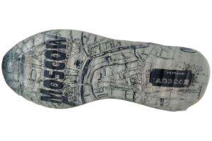 HOFF MOSCOW grijs sneaker - www.claessensschoenen.nl