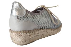 FABIOLAS M106013 zilver veterschoen - www.claessensschoenen.nl