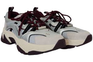 STEVE MADDEN 11004763 zilver sneaker - www.claessensschoenen.nl