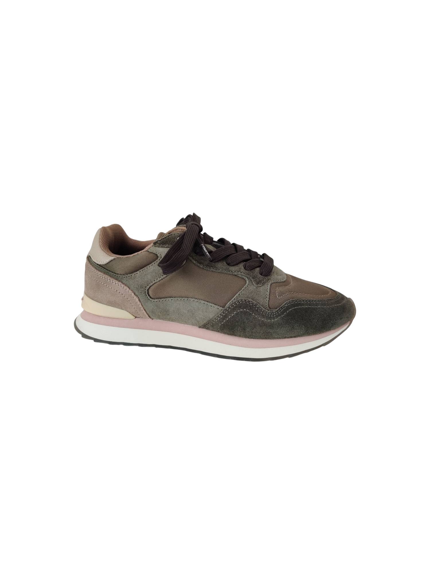 HOFF LOS ANGELES groen sneaker - www.claessensschoenen.nl