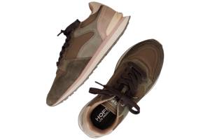 HOFF LOS ANGELES groen sneaker - www.claessensschoenen.nl