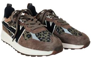 KAOTIKO DETROIT GLAM groen sneaker - www.claessensschoenen.nl