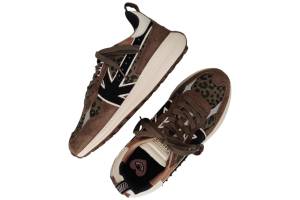 KAOTIKO DETROIT GLAM groen sneaker - www.claessensschoenen.nl