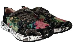 LAURA VITA BURTON 38 groen sneaker - www.claessensschoenen.nl