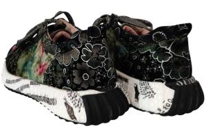 LAURA VITA BURTON 38 groen sneaker - www.claessensschoenen.nl