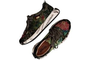 LAURA VITA BURTON 38 groen sneaker - www.claessensschoenen.nl