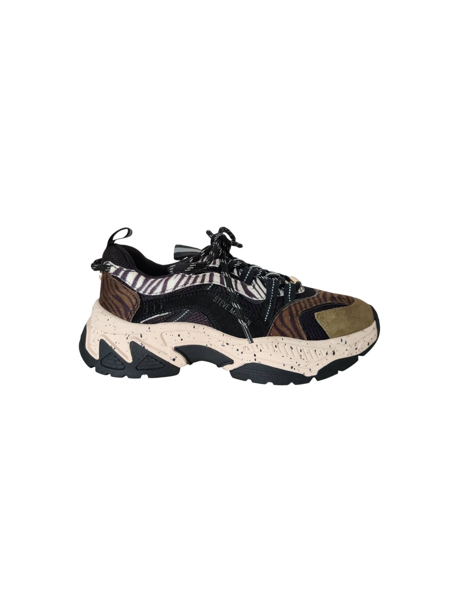 STEVE MADDEN 11004763 groen sneaker - www.claessensschoenen.nl