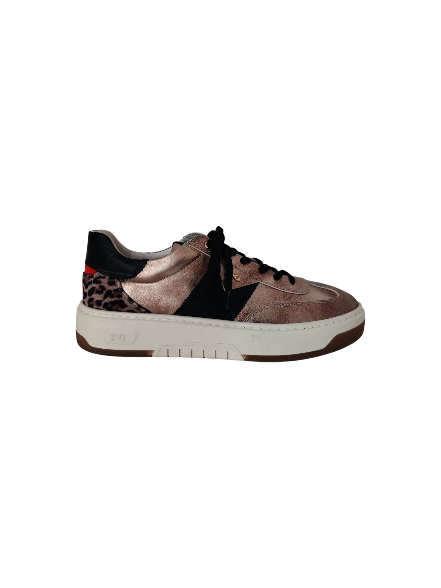 NERO GIARDINI 411647 brons sneaker - www.claessensschoenen.nl