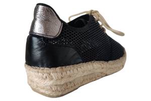 FABIOLAS M106013 zwart veterschoen - www.claessensschoenen.nl