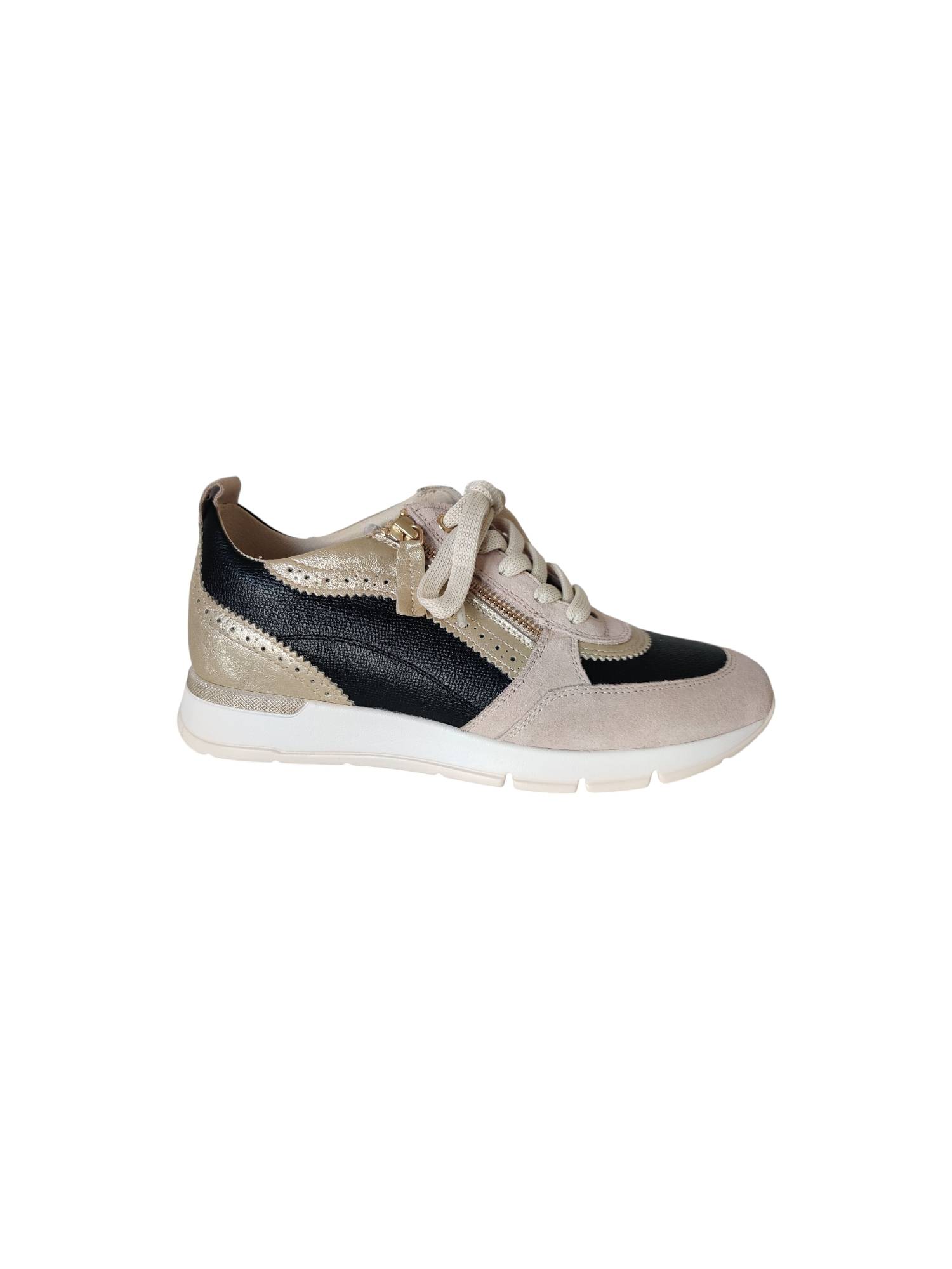 DL SPORT 6523 zwart sneaker - www.claessensschoenen.nl