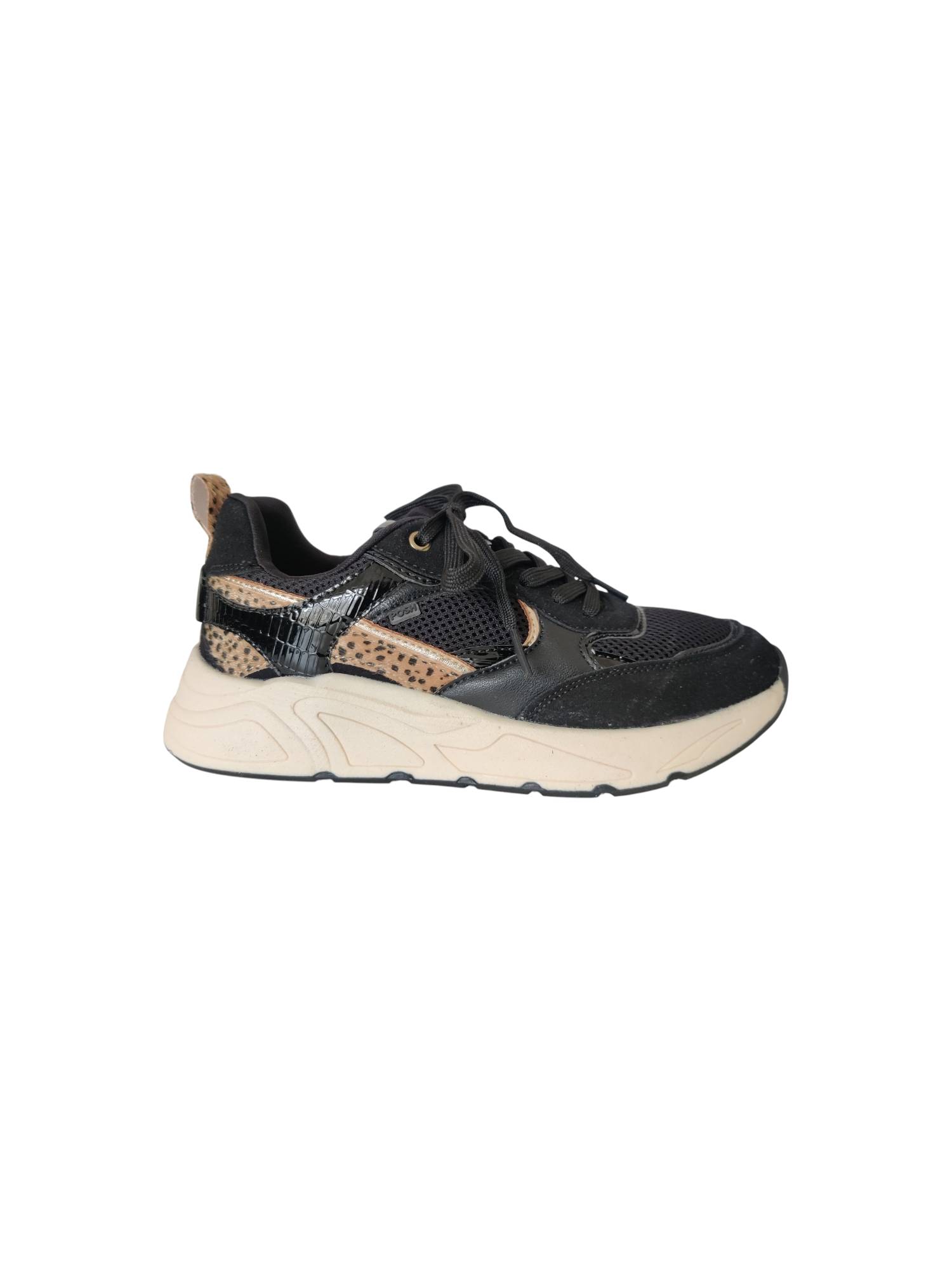 POELMAN C18582X27PSH zwart sneaker - www.claessensschoenen.nl