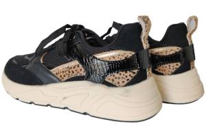 POELMAN C18582X27PSH zwart sneaker - www.claessensschoenen.nl