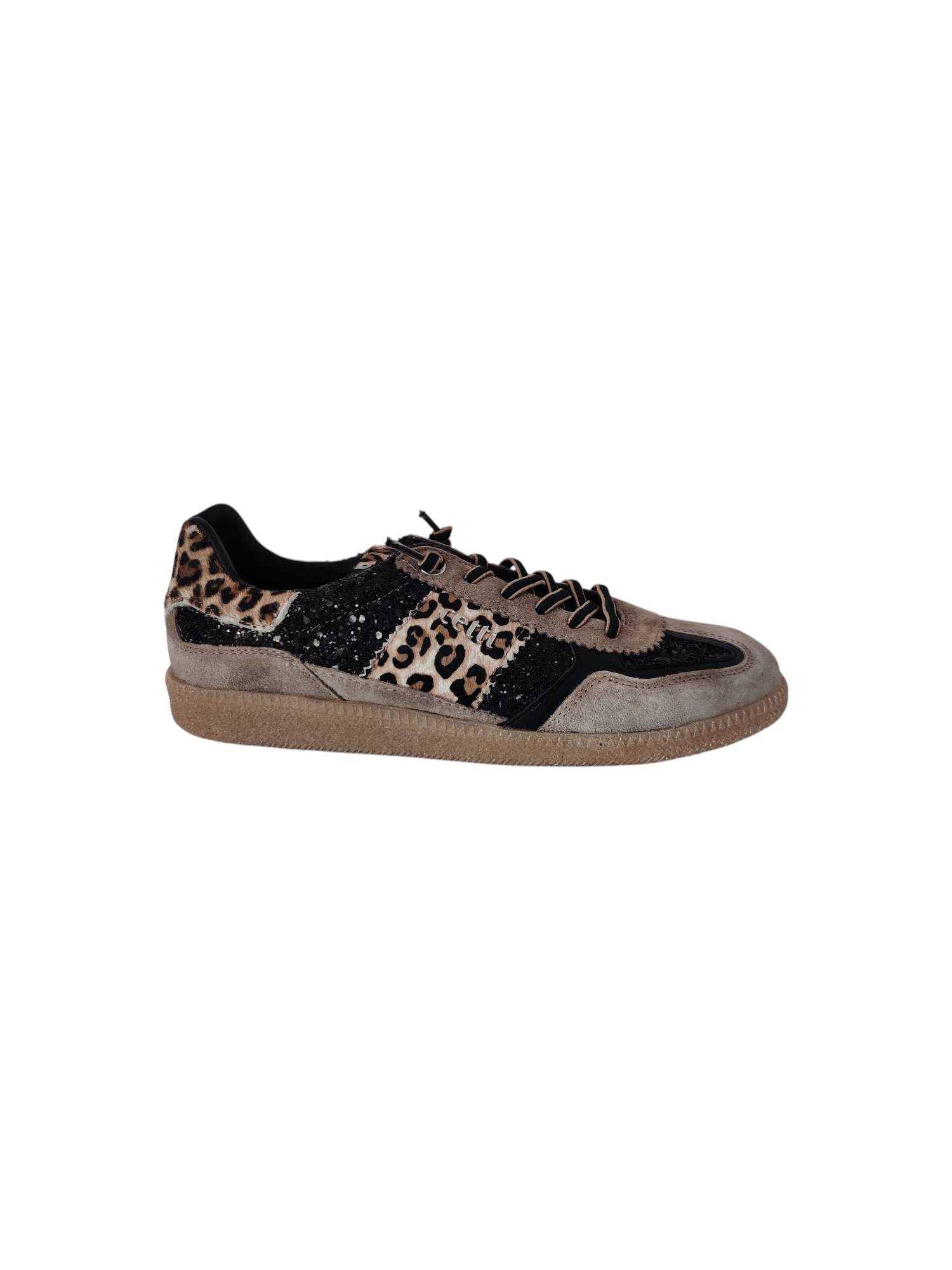 CETTI C 1395 zwart sneaker - www.claessensschoenen.nl