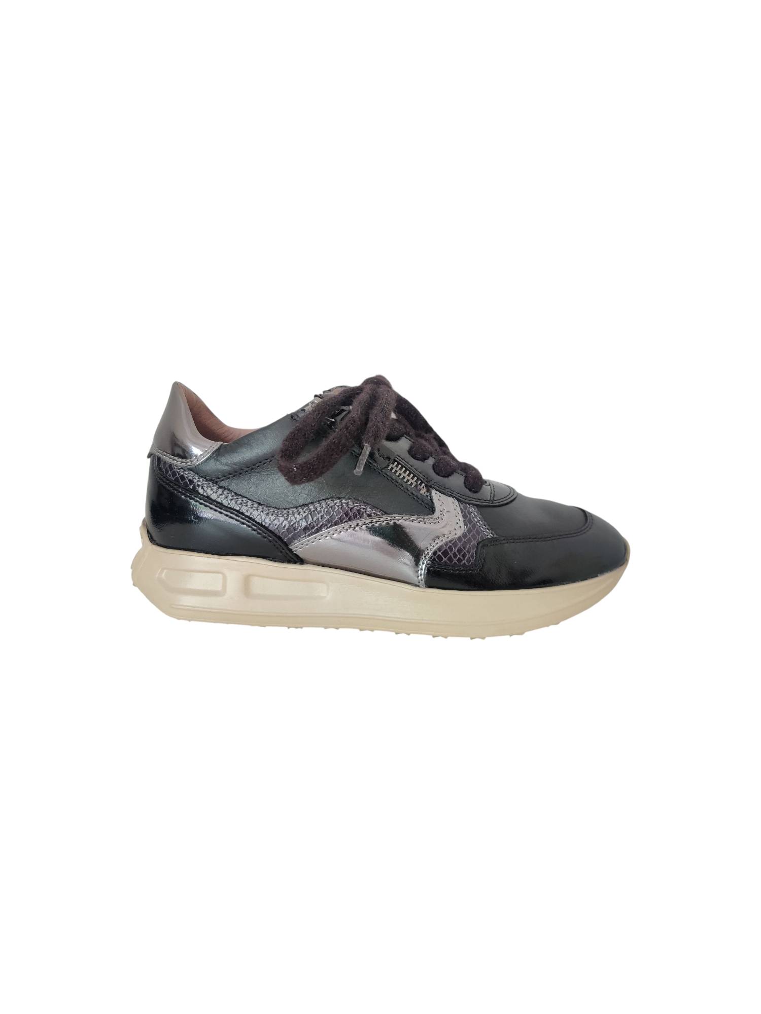 DL SPORT 6757 zwart sneaker - www.claessensschoenen.nl