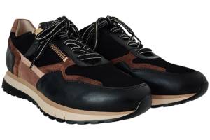 GABOR 76.378.67 zwart sneaker - www.claessensschoenen.nl