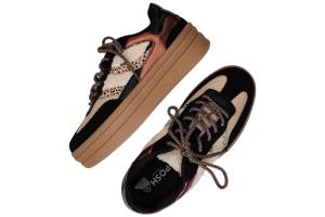 POELMAN C1324801APSH8 zwart sneaker - www.claessensschoenen.nl