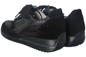 WALDLAUFER 980008 zwart sneaker - www.claessensschoenen.nl