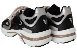 VIA VAI VESPER DUE  62215-05-900 zwart sneaker - www.claessensschoenen.nl