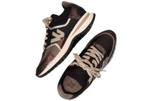 VIA VAI USHER DAVINA  62329-02-900 zwart sneaker - www.claessensschoenen.nl