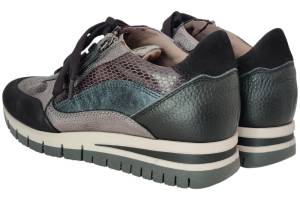 DL SPORT 6725 zwart sneaker - www.claessensschoenen.nl