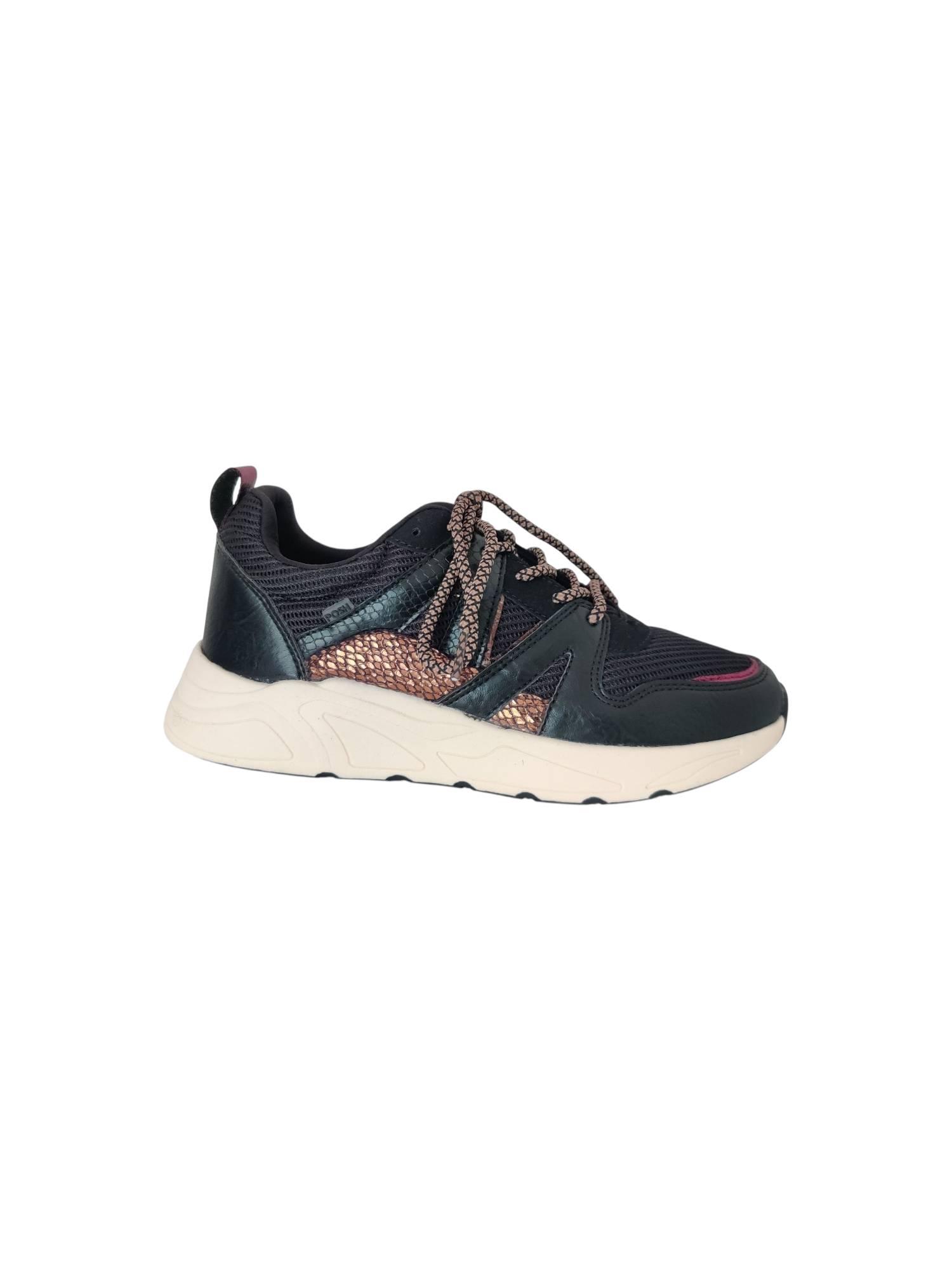 POELMAN C18582X9PSH44 zwart sneaker - www.claessensschoenen.nl