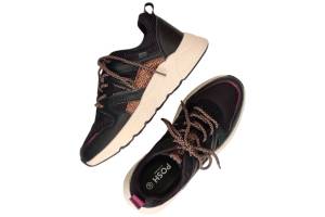 POELMAN C18582X9PSH44 zwart sneaker - www.claessensschoenen.nl