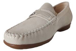SIOUX 8166975 CORTIZIA licht beige instapper - www.claessensschoenen.nl
