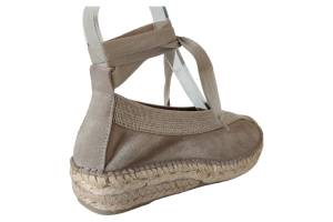 FABIOLAS 125600 beige espadrilles - www.claessensschoenen.nl